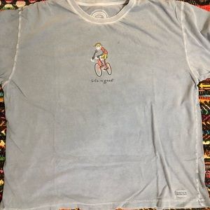 LIFE IS GOOD BIKE T-SHIRT!!!